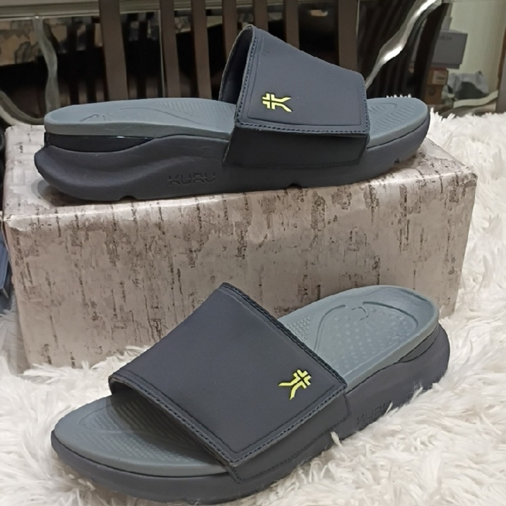 Kuru Cloud Moment Men's Sz 11 Orthopedic Recovery Slides Sandals